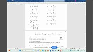 Multiplying and Dividing Fractions REVIEW [upl. by Koval]