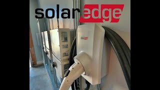 Utah Solar Installer Unboxes the New SolarEdge Smart EV Charger [upl. by Blane]