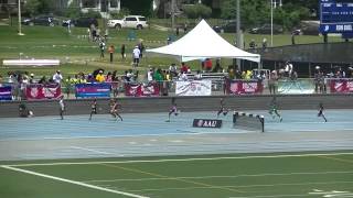 Jaren Hamilton 2758s 200m AAU Junior Olympics 2014 Champion 9yr Boys [upl. by Snah]