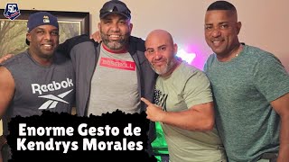 Kendrys Morales DERROCHÓ HUMILDAD en especial visita [upl. by Adimra692]