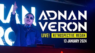 Adnan Veron Live at Retrospective Club Medan 2024 [upl. by Woodward]