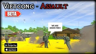 Vietcong Raid Assault on American Bases 🇻🇳 Vs 🇺🇲  Vietnam War PreAlpha Gameplay [upl. by Ydeh905]