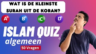 Islam Quiz Algemeen 50 vragen deel 1 [upl. by Tome]