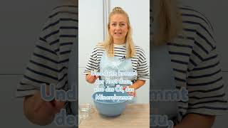 Waffelteig ohne Milch 🧇😋  Blitzrezept  Einfach Backen [upl. by Llewol92]