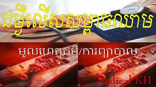 Hypertensionជម្ងឺលើសសម្ពាធឈាមនាទីសុខភាពខ្ញុំDr Chan Sovandy [upl. by Alleirbag]