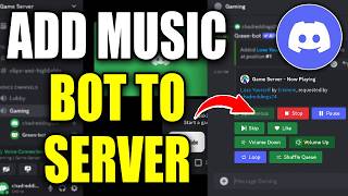 How To Add Music Bot To Discord Server  Easy Guide [upl. by Anson]