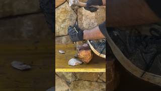 German Create stone wall construction construction viralvideo shorts stone mason [upl. by Kcirdnekal274]