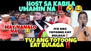 HOST SA KABILA UMAMIN NA‼️ TVJ ANG TOTOONG EAT BULAGA‼️MAY NANALO NA‼️😂🤣 [upl. by Israeli]