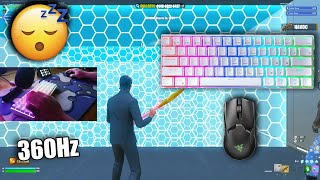 RK61 Keyboard ASMR Fortnite 😴 Keyboard Sounds 360FPS Piece Control Gameplay [upl. by Eonak136]