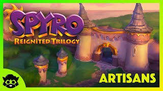 Spyro 1 Reignited  Part 1 Artisans Home 100 All Gems amp Dragons [upl. by Elfie995]