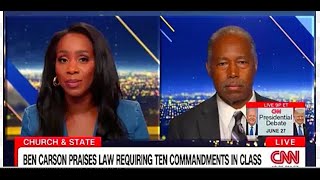 BEN CARSON PROMOTES SUNDAY LAW 10 COMMANDMENTS FOR PUBLIC SCHOOLS [upl. by Timotheus221]