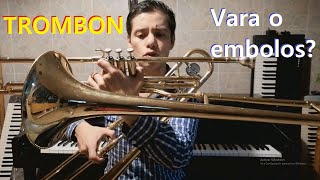 TROMBÓN de VARA o ÉMBOLOS Cuál elegir [upl. by Leith]