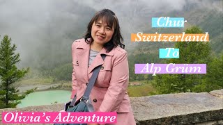 Chur Switzerland to Alp Grüm Train Ride Room Tour Mercure ChurOlivia’s Adventure [upl. by Marder]