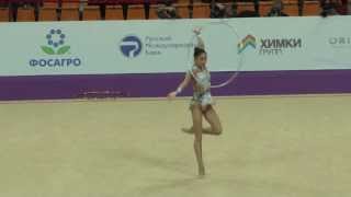 Minagawa Kaho hoop Гран При Москва 2014 Grand Prix Moscow 2014 Grand Prix Moscow [upl. by Ynafit]