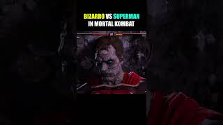 Bizarro Vs Superman in Mortal Kombat shorts mk1 [upl. by Alrep]