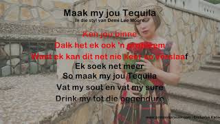 Maak my jou Tequila  ProTrax Karaoke Demo [upl. by Gardia430]