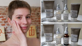 The Ordinary Example Pigmentation Regimen  AM  PM Full Demonstration on Face [upl. by Langan]