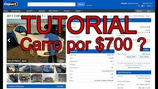 Tutorial Copart  Comprando y vendiendo carros usados de subastas de Estados Unidos [upl. by Sirdi]