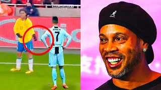 É POR ISSO QUE CHAMAM O RONALDINHO DE BRUXO [upl. by Recnal]