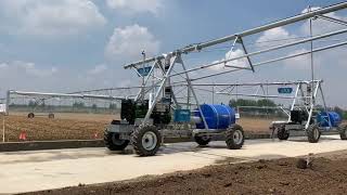 Irritech linear rainger irrigation system [upl. by Dor]