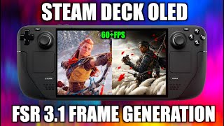 Steam Deck Can Now Play AAA Games at 60 FPS FSR 31 [upl. by Oznole966]