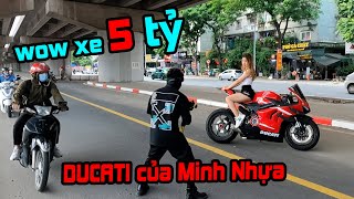 Zin Tình Cờ Gặp Ducati 5 Tỷ Của Đại Gia Minh Nhựa Và Cuộc Gặp Gỡ Tấu Hài Với Hot Girl Ninja Lead [upl. by Fenella]