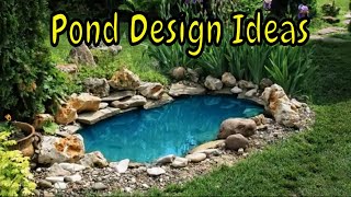 77 Amazing Ideas For A Small Garden Pond  Backyard Pond  Pond Design Ideas [upl. by Maximilien792]