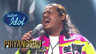 Kaise Hua  Kabir Singh  Priyangshu Dutta Crazy Performance  Indian Idol Season 15 [upl. by Nolrah104]