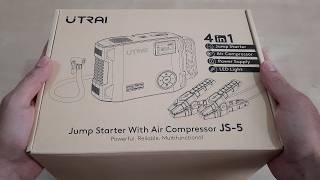 4 in 1 UTRAI Portable Car Battery Jump Starter [upl. by Unam977]