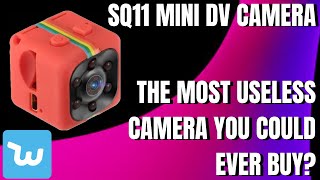 Is The SQ11 Mini DV Camera The Most Useless Camera Ever Made [upl. by Aillij510]