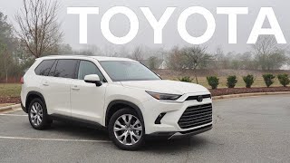 2024 Toyota Grand Highlander Hybrid Limited POV Review  Best There Row SUV That Gets Good MPG [upl. by Kopple]