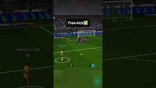 Efootball freekick efootball2025 shorts [upl. by Branden]