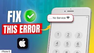 how to fix no service problem on iPhone 8 Plus  repair no service [upl. by Saitam]