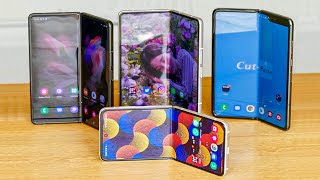 5 Best Foldable Phones 2024 Top 5 Folding Smartphones 2024 [upl. by Svirad]