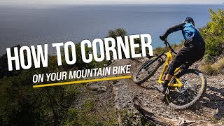 How To Ride Berms and Corner on Your Mountain Bike  Beginners Tutorial  CRC [upl. by Kurtis]