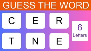 Only A Genius Can Guess These Words  Jumbled Word Game with Answers Part 04  Brain Fun [upl. by Elton]