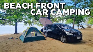 First Time BEACH CAR CAMPING Experience at Ednas Beach amp Campsite Calatagan Batangas Philippines [upl. by Orofselet]