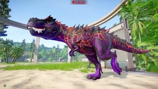 🔴Giant Dinosaurus Jurassic World Dominion Trex Triceratops Siren Head Crocodile Spinosaurus [upl. by Kinelski157]