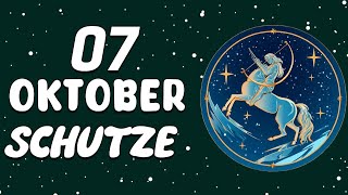 🤑ES RIECHT NACH GELD❗ ICH SEHE VIELE SCHEINE💵 SCHÜTZE ♐ HEUTE 7 Oktober 2024 [upl. by Dnumde]