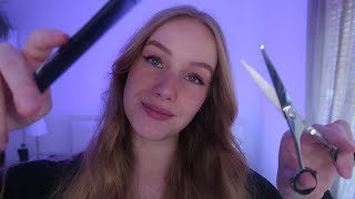 ASMR  Ich schneide dir deine imaginären Haare 🙈 Friseur Roleplay 💕 RelaxASMR [upl. by Sholem]