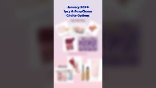 JANUARY 2024 BOXYCHARM amp IPSY CHOICE OPTIONS amp GLAM BAG DESIGN • Spoilers amp Sneak Peeks  Viruzzzka [upl. by Laraine297]