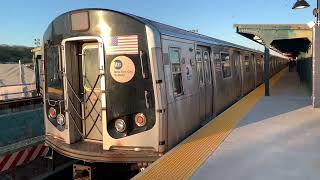 MTA NYC Subway Tour of 75 StreetElderts Lane Station After Renovation Jamaica Platform [upl. by Ettevi]