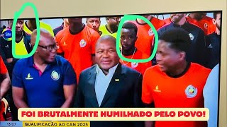 NYUSI HUMILHADO NO ESTÁDIO DO ZIMPETO A POPULAÇÃO NÃO PARAVA DE GRITAR O NOME DE VENANCIO MONDLIN [upl. by Neirrad]