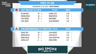 East Molesey CC T20 B v SinjunGrammarians CC Twenty20 [upl. by Geraldine590]