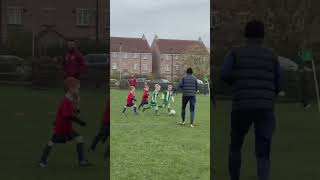 Harry’s highlights ⚽️ 5yearsold hattrick [upl. by Larimer]