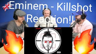 EMINEM  KILLSHOT REACTION  OFFICE BLOKES REACT [upl. by Arda]