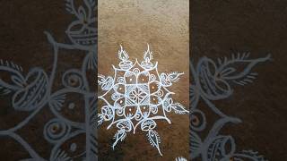 sashti day 5DailykolamThe Rainbow Craftstrending shorts simplekolam kolam song [upl. by Attennek]