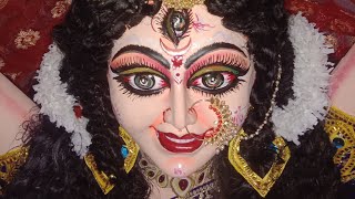 Durga Mata ki aankh banane ka sabse Aasan tarika navratri chandraghanta Mata [upl. by Enidualc977]