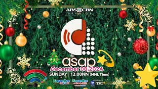 ASAP NATIN TO💥🎁DECEMBER 082024SUNDAY 12NN🎄♥️💚💙 [upl. by Lebasy]