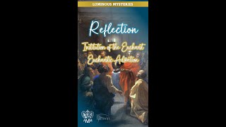 Reflection 10  Luminous MysteriesInstitution of the Eucharist [upl. by Gillespie]